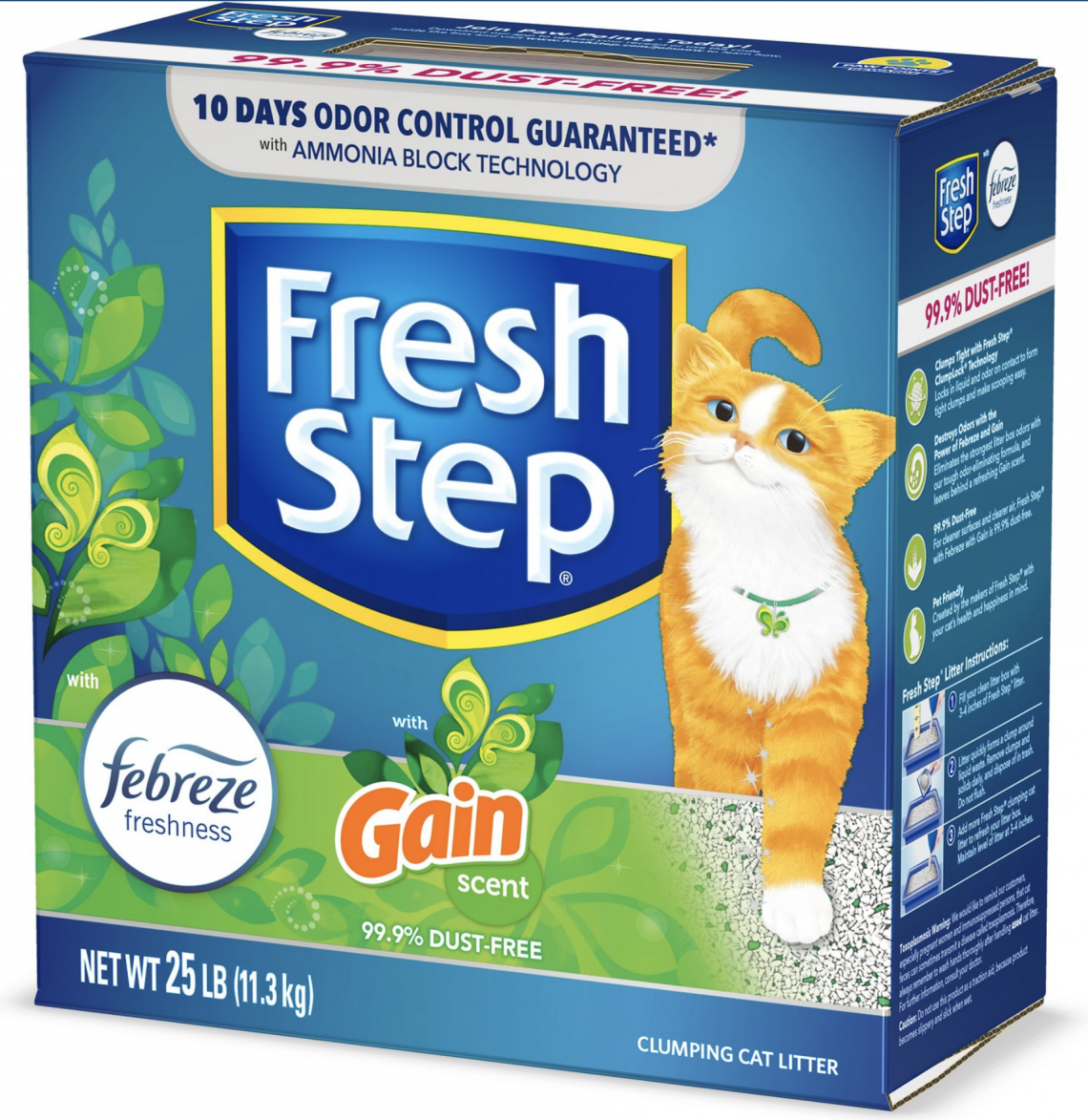 Fresh Step Febreze Freshness Gain Scent Review The Crazy Cat Lady Tips