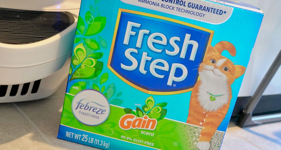 Fresh Step Febreze Freshness Gain Scent Review The Crazy Cat Lady Tips